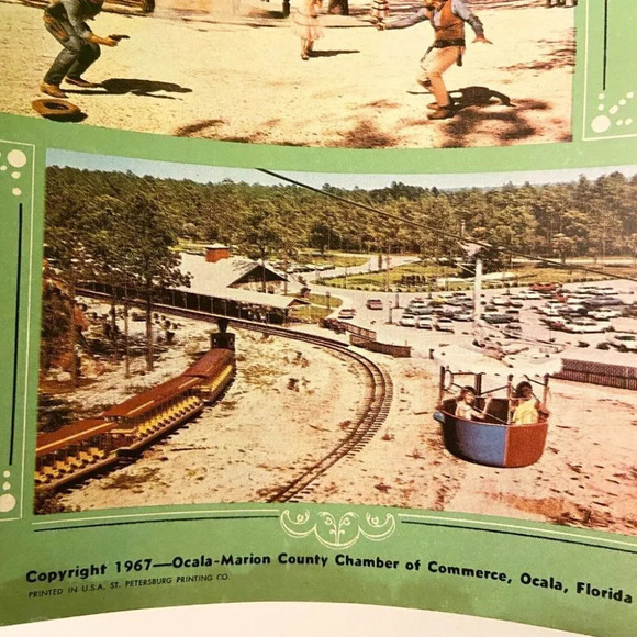 Vintage 1967 Ocala Marion County Florida Brochure Pamphlet Souvenir - Picture 9 of 10